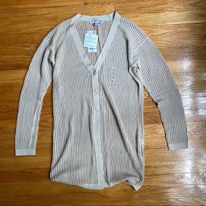 Uniqlo Pointelle Long Cardigan